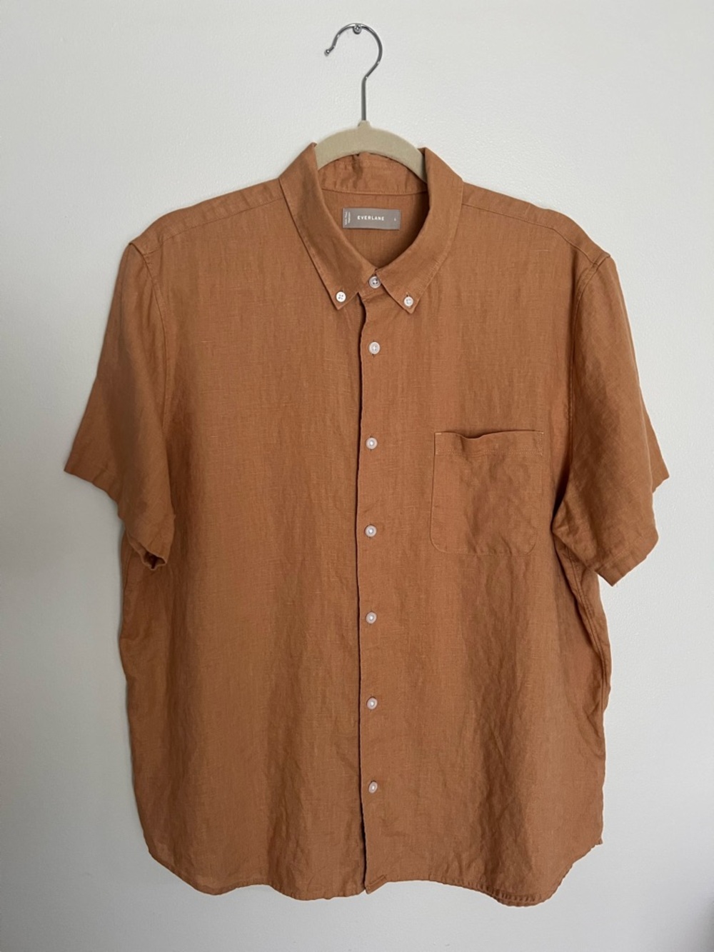 Everlane Men’s Linen Short Sleeve Shirt